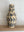 15” Cream stoneware vine vase