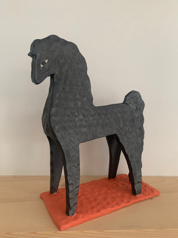 Black Horse w/ red orange base