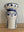 White and blue headvase