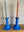 Electric Blue candle stick holders